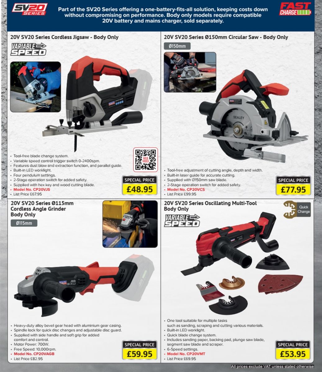 Power tools store price